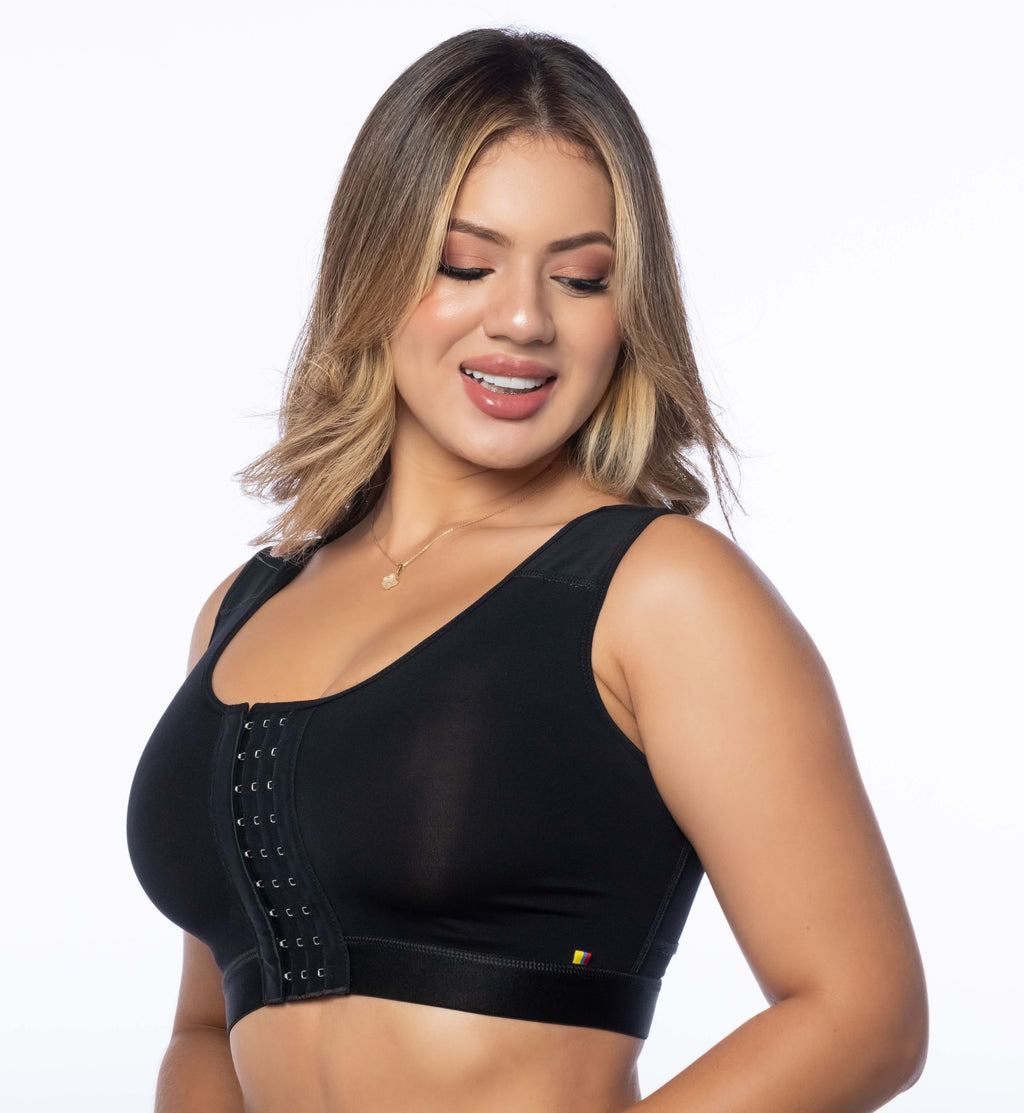 Qbano Nova Women’s Sleeveless Compression Bra – Full Bust Support & Seamless Shaping (Kaliso)