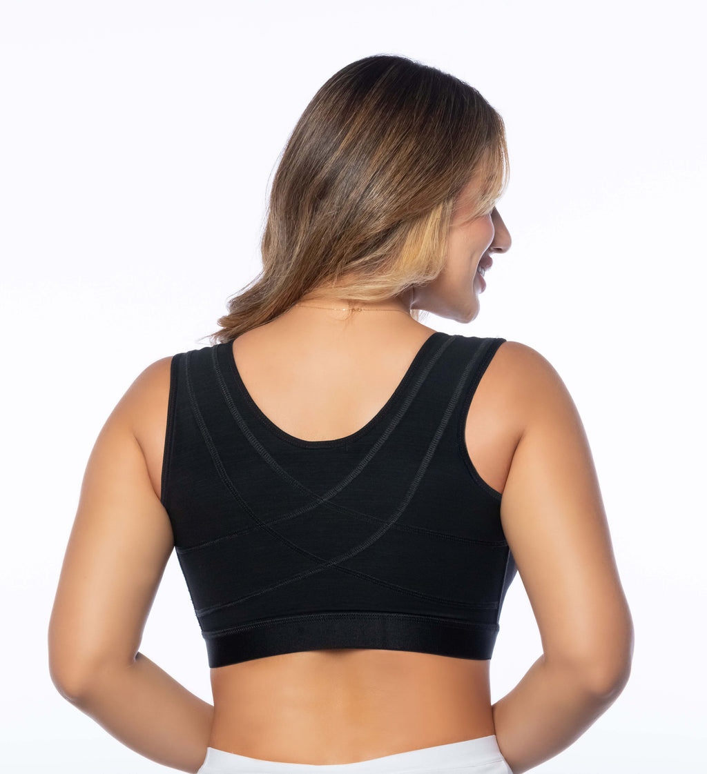 Qbano Nova Women’s Sleeveless Compression Bra – Full Bust Support & Seamless Shaping (Kaliso)