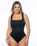 Qbano Nova Women’s Tummy Control Shapewear Bodysuit – Bikini Cut, Seamless Compression