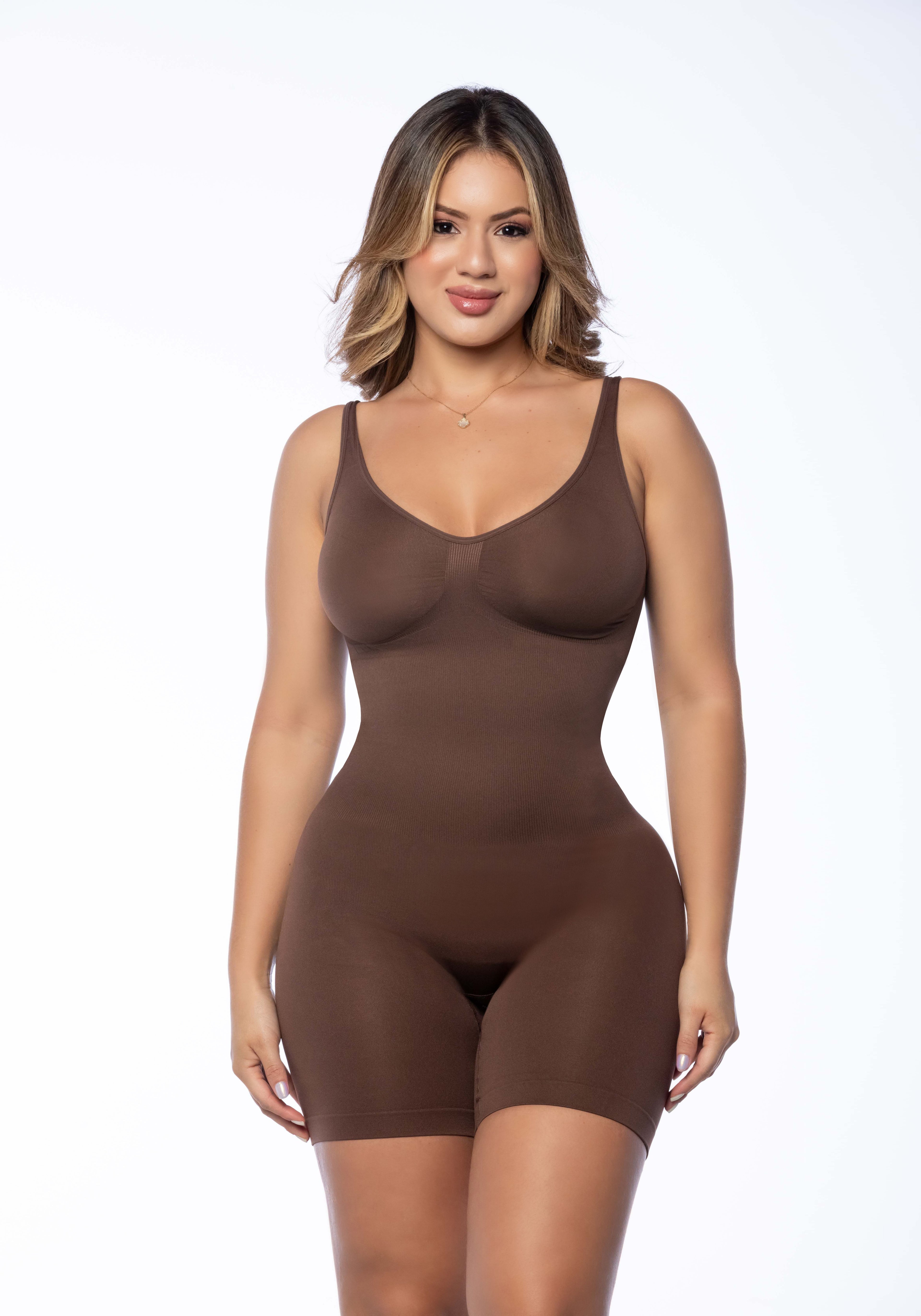 Qbano Nova Women’s Full Body Shapewear Bodysuit – Tummy Control & Seamless Compression
