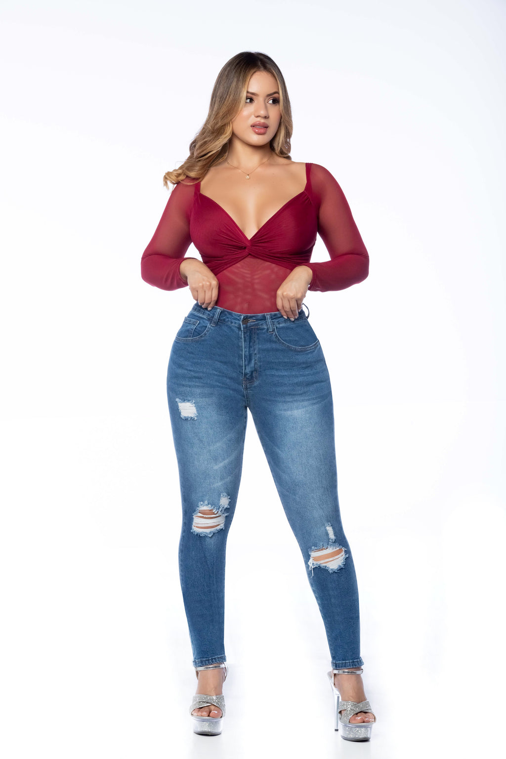 Qbano Nova Women’s High Waist Stretch Jeans – Classic Everyday Fit
