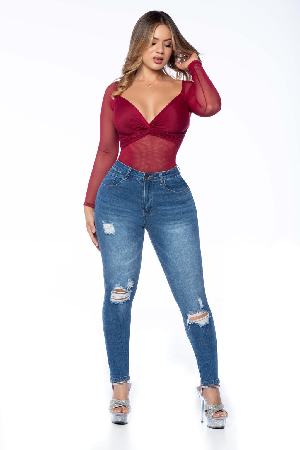 Qbano Nova Women’s High Waist Stretch Jeans – Classic Everyday Fit