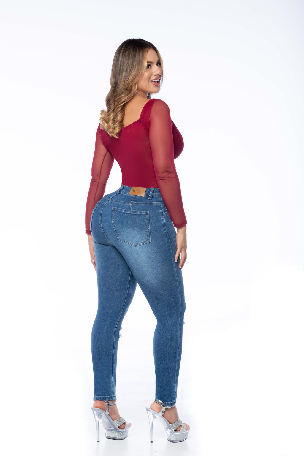 Qbano Nova Women’s High Waist Stretch Jeans – Classic Everyday Fit