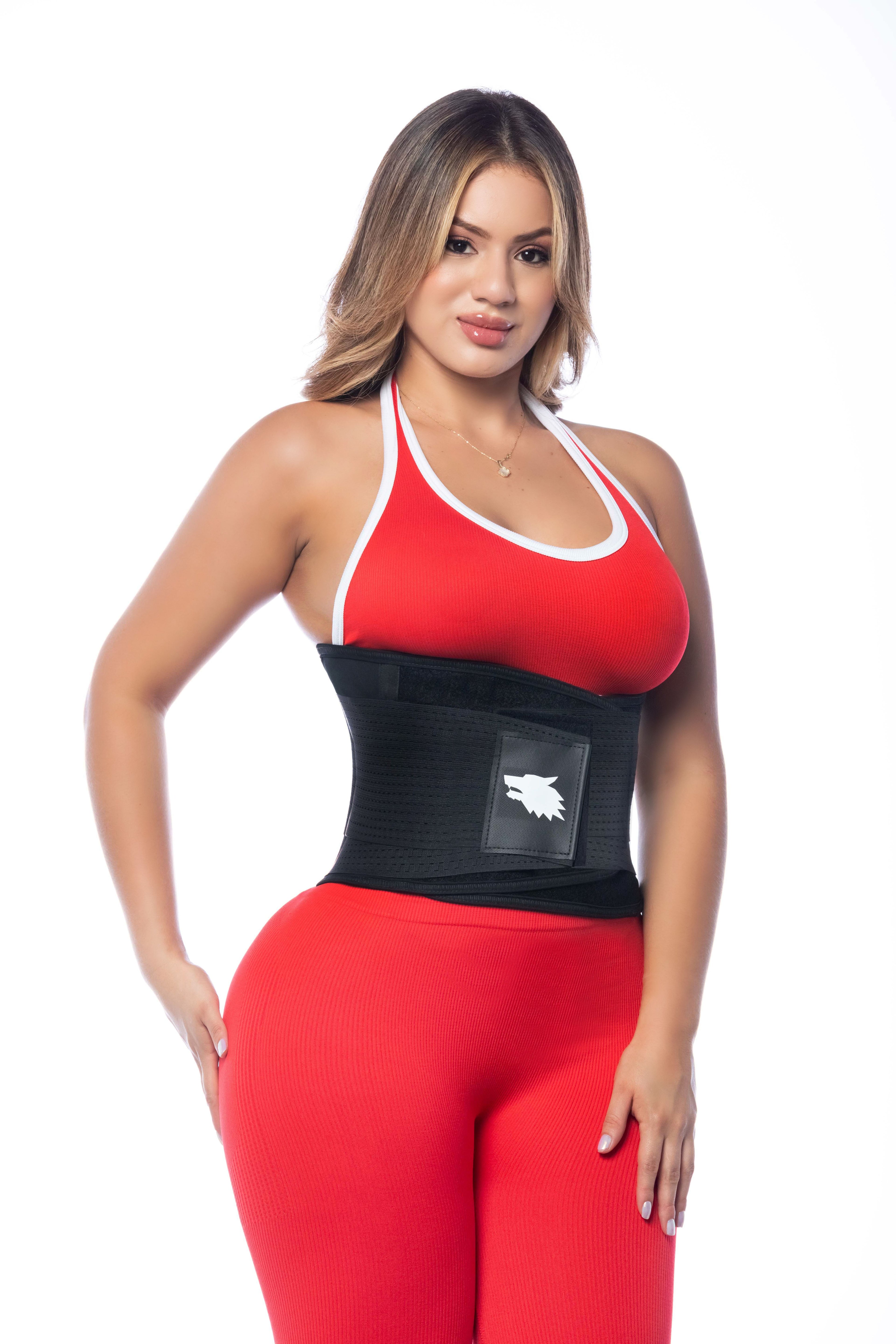 Qbano Nova Women’s Neoprene Waist Trainer Belt – Double Compression, Sweat Band