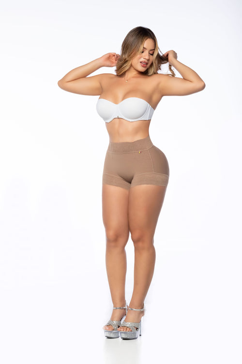 High Compression Shapewear Panty with Internal Butt Lift | Tummy Control & Waist Sculpting