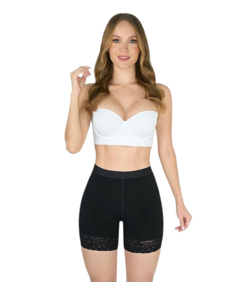 Low-Waist Shaping Shorts (Geminis) with Inner Butt Lift | Firm Compression & Tummy Control