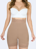 Qbano Nova Women’s High Waist Shaping Shorts – Tummy Control, Invisible Butt Lift(Cleopatra)